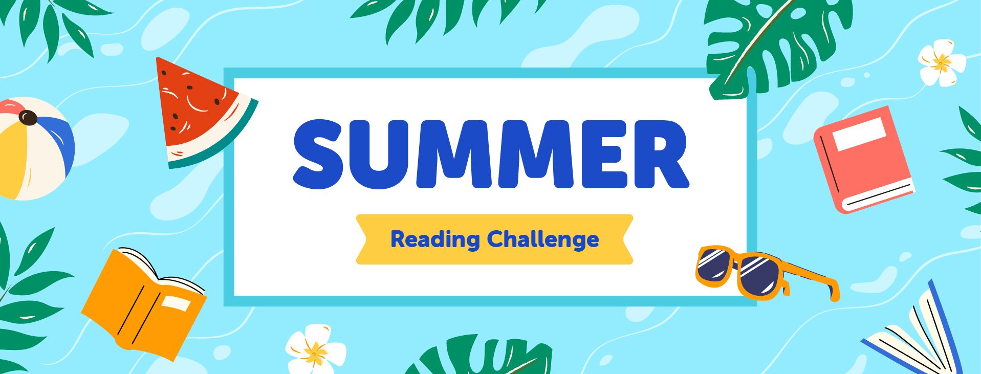 Beanstack 2024 Sponsored Summer Reading Challenge Page 